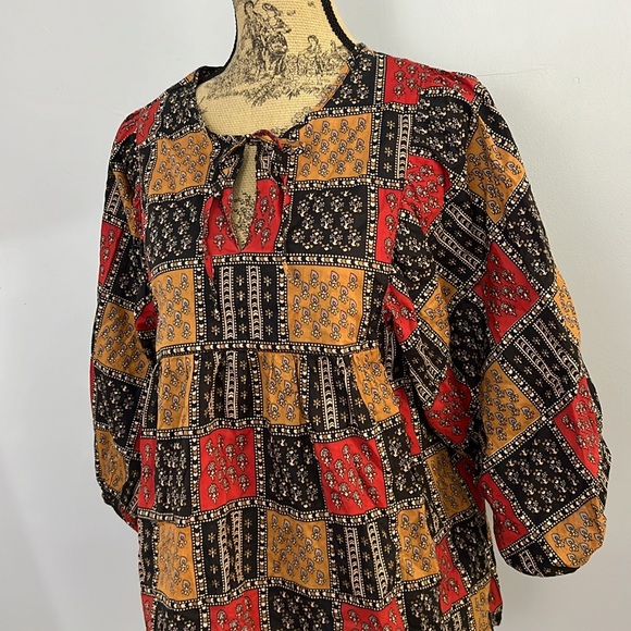 Anthropologie Sunner Print Top - Picture 3 of 6